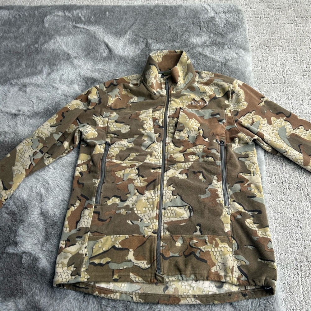 KUIU Brown and Tan Camouflage Field Jacket